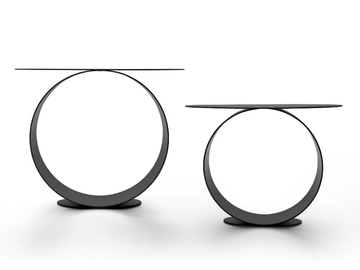 METODO - Round steel coffee table by MDF Italia - view 2